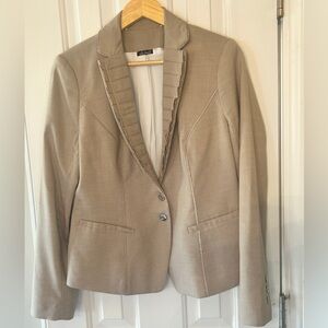 Elegant Tan Women's Blazer